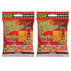 Jelly Belly BeanBoozled Fiery Five Spinner 젤리벨리 완전 매운맛 빈부즐 게임 젤리빈 53g 2개