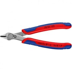 KNIPEX 툴 전자제품 슈퍼니프 INOX 스틸 멀티 컴포넌트7803125 5인치, 5-Inch, Knips, 1개