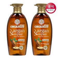 오가니스트 오가니스트 내추럴 아르간오일 샴푸 500ml x2개, 사방넷 옵션, free