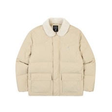 캉골쉬어링다운점퍼