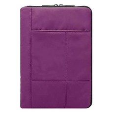 노트북 파우치 Ultra Plush 9 inch to 11.25 inch Pillow Quilted Sleeve Cover for Samsung Galaxy Book 10.6 Tab A Tab S4 Microsoft Surface Go Surface 10.6, Color = Purple
