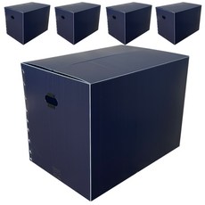 네오비 이사박스 5개묶음, 네이비 7호(700x400x500)