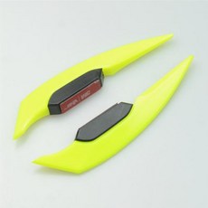오토바이 윙렛 페어링 사이드 스포일러 윈드 윙 스티커 Gsr 600 트레이서 900 Gt 더비 Super73 혼다 포스 350 Bmw F800r 용, 6) YELLOW, 1개