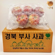 사과 가정용 부사 10kg(실중량 9kg) 혼합과(27-59과) 1박스 상품 이미지