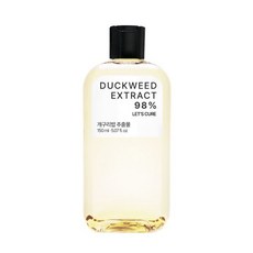 레츠큐어 부평초 개구리밥 98% 추출물 토너 150ml, 1개 - 레츠큐어