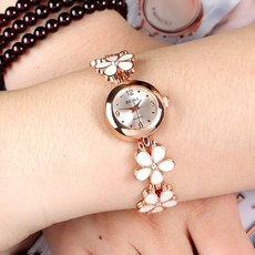로맨틱 여성 손목시계/팔찌시계 선물용 여성시계