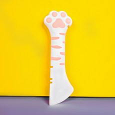 냥이발 캔오프너 스푼 캔따개, 1개, 사쿠라파우더