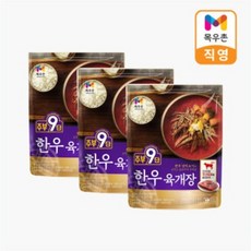 목우촌 주부9단 한우 육개장 450gX3개, 3개, 450g