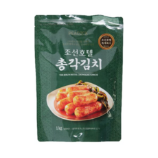 피코크 조선호텔 총각김치 1kg X 2/ 총2kg, 없음, 2개