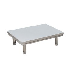 스텐 작업대 낮은 주방 조리대 바닥 보조 선반 받침대 다이, 90 X50 X35