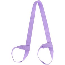 요가 매트 스트랩 조절식 슬링 스트랩 휴대용 캐리어 벨트 스포츠 체육관그레이, Light Purple, 1개