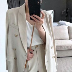 봄신상 자켓 여성 솔리드 재킷 블레이저 아우터 J36
