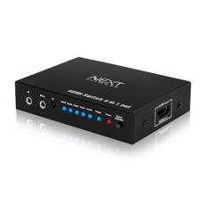 넥스트 이지넷유비쿼터스 UHD 5대1 HDMI 2.0 영상 기기 선택기 NEXT-405SW4K60 (영샵)