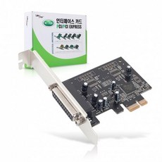 랜스타 SPP/EPP/ECP 1포트 PCIE 페러럴 카드 LS-PCIE-EX1284B, 선택1, 1개