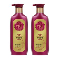 리엔 자윤 모근강화 지성 샴푸, 500ml, 2개