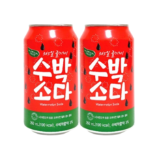 수박소다 탄산음료 350ml 24개, 세종