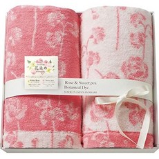 프레리 덕 (Prairiedog) 매장 방문 Bath Flower Dyed Rose Sweet Pea Bath Towel 2p RS 10002, One Color, One Color_One Size, One Color_One Size