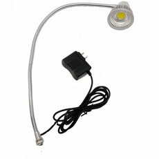 110V 220V 5W 콘센트 포함 팔 작업 조명 LED, 30cm pipe, BLACK BODY 6000K, 1개