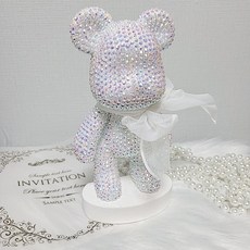 앉은곰석고방향제