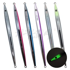 차칸피싱 롱지그 방어메탈 지깅 전동용 EJ ZERO 100 제로백 메탈지그 크롬 300g, 420g, 01 올 크롬, 1개