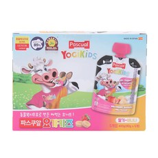 파스쿠알 요기키즈 요거트 딸기-바나나 400g