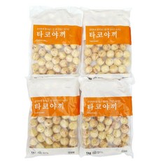 세미원 냉동 타코야끼 1kg(20g-50개), 4개, 20g