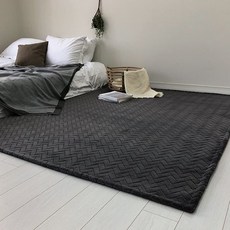 헤링본극세사거실매트