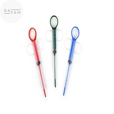 애견 애묘 알약 주입기 물약 강아지약용, 그린, 1개
