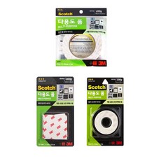 3M 스카치 다용도 폼 양면테이프 GN215 GN150 GNT25