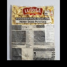 다이스 포테이토(양념다이스감자) 루토사 2.5KG, 1개, 단품