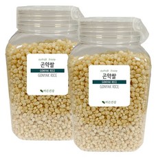 바른건강 볶은 곤약쌀 시리얼 곤약쌀볶음 퍼핑 바삭한 곤약미 곤약뻥튀기, 250g, 2개