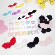 모루 인형 포인트 악세사리 부자재 재료 턱받이&스카프&넥타이&가방&모자&목도리, 뜨게모자, 그레이