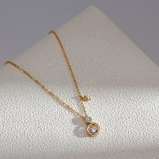 미니큐빅목걸이