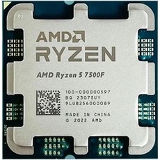 CPU PC 컴퓨터 프러세서 AMD 라이젠 57500F R57500F 프로세서 6코어 12스레드 65W 5nm 소켓 AM5 п роцессор PC게이머 데스크톱 - 라이젠57500f