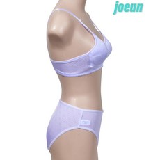 국산 주니어 여 세트2단계 브라-75A 80A 85A 90A 팬티-프리 L(90) 초등 중학생