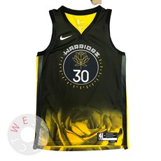 NBA 2022-23 골든스테이트 워리어스 스테판 커리 스윙맨 져지 유니폼 - 시티 에디션