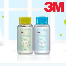 3M 손소독제 새니타이저 베이직겔(에탄올), 1개, 60ml