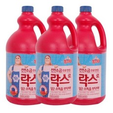 Mr.홈스타 락스로 살균소독 부탁해, 2L, 3개