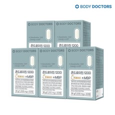 바디닥터스 콘드로이친 1200 콘레이티 +MBP 30정 x 5박스, 5개