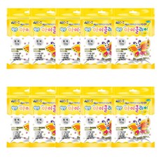 아모스 아이 클레이 파우치 10p, 흰색, 50g