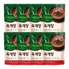 비비고 육개장, 500g, 8개