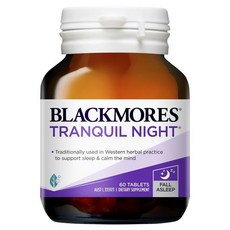 뉴질랜드 블랙모어스 Blackmores Tranquil Night 트랜퀼 나이트, 1개, 60정