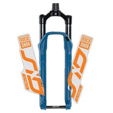 2020 Rockshox sid 프론트 포크 스티커 자전거 장식 산악 자전거 프론트, 주황색