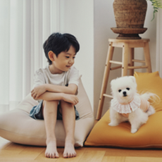 생활특권빈백 아기 쇼파 어린이 유아 소파 안락의자 키즈 쫀득 선물 1인용, 핑크