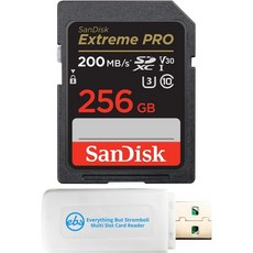 메모리카드 SanDisk 256GB Extreme Pro 메모리 카드는 Sony FDRAX53B 4K FDRAX100B 비디오 녹화 캠코더 FDRAX33 핸디캠 a7R II 카메라