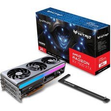 사파이어 게이밍 그래픽 카드 Nitro + AMD Radeon RX 7900 XTX Vapor-X 24GB GDDR6 RDNA 3 11322-01-40G, 한개옵션0