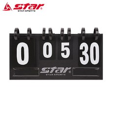 STAR [ 스타 스코어보드 대(35점)] 시합기록판/스포츠/배드민턴/탁구/족구/점수판, 선택완료, 스코어보드/대(35점)
