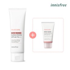 [이니스프리] 트루케어 무기자차 선크림 80mL+20mL, 상세 설명 참조