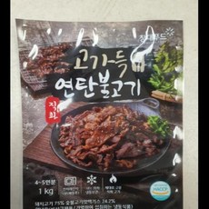 고가득연탄불고기 창대푸드 1KG 식자재 업소용, 1개, 단품