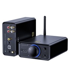 FiiO K7BT 밸런스 HiFi DAC 블루투스 헤드폰 앰프 AK4493S*2 XMOS XU208 PCM384kHz DSD256 USB/광학/동축/RCA 입력 6.35mm/ - k7dac